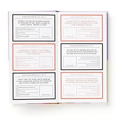 A Trillion Things All Moms Will Do Prompted Journal