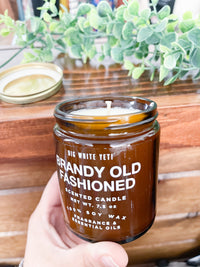 Brandy Old Fashioned Amber Candle