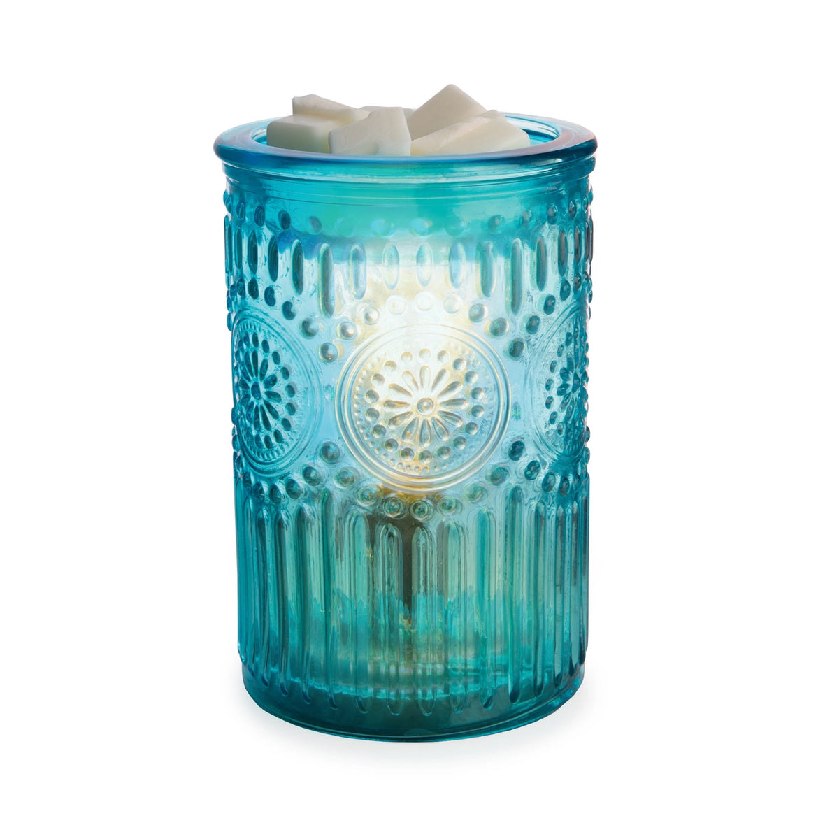 Vintage Parisian Glass Wax Warmer