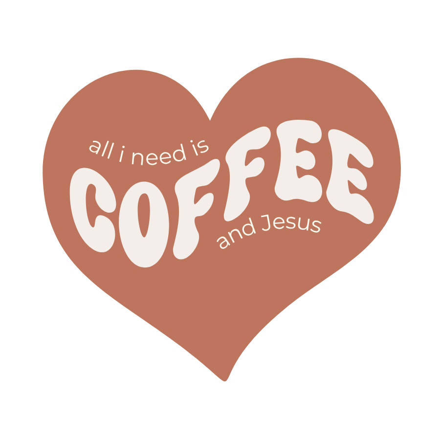 Coffee and Jesus Sticker