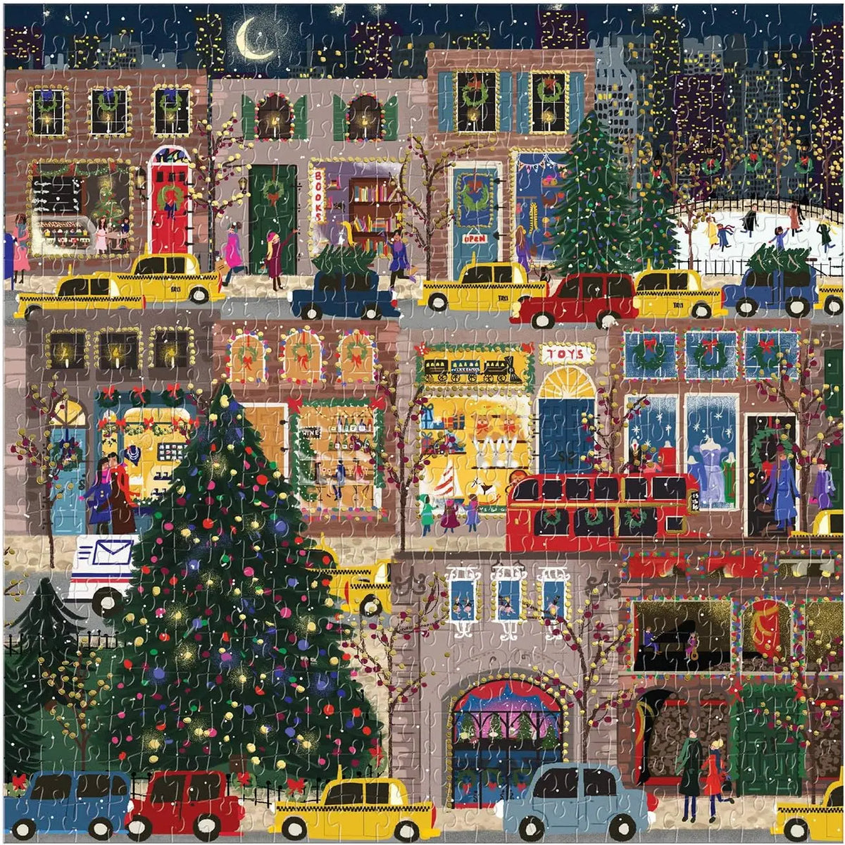 Winter Lights 500 Piece Puzzle