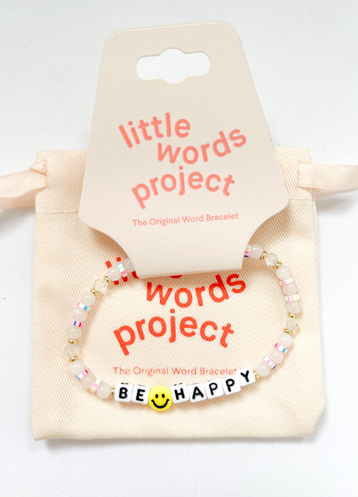 Little Words Project Bracelet - Be Happy