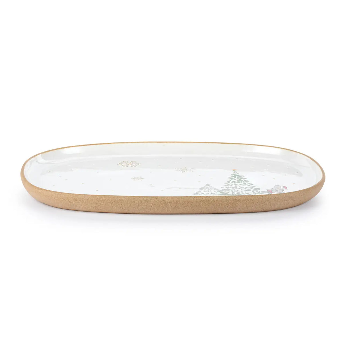 Christmas Ceramic Oval Platter