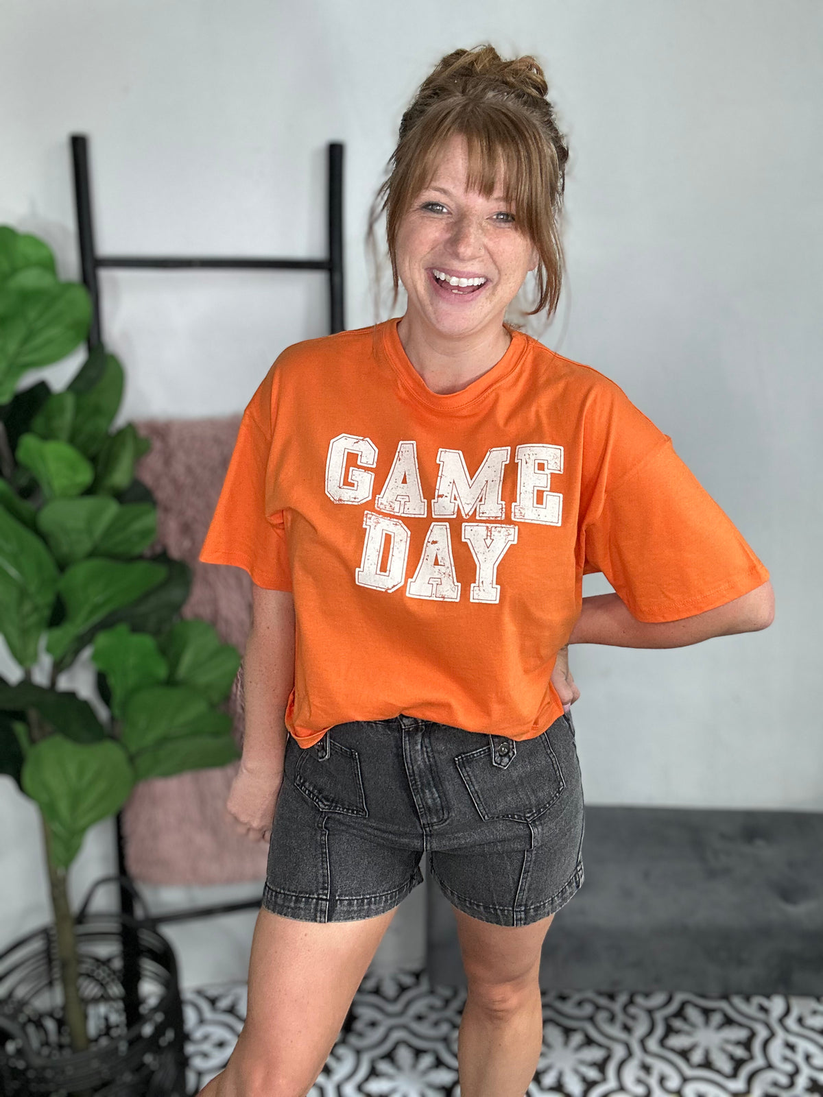 Orange Game Day Graphic Tee**