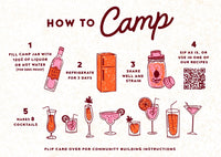 16oz Cranberry Martini Camp Craft Cocktail