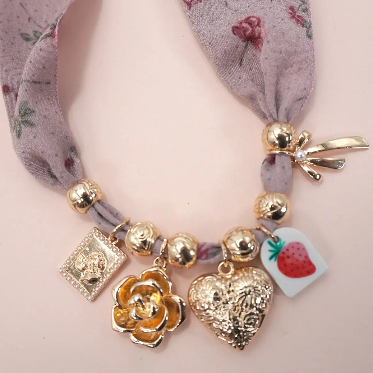 Scarf Charm Necklace