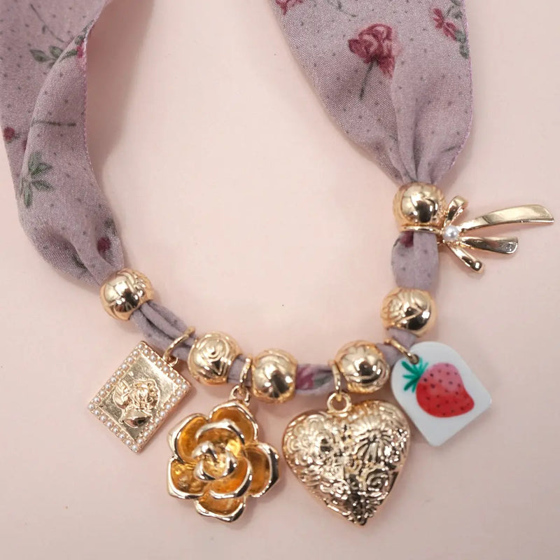Scarf Charm Necklace