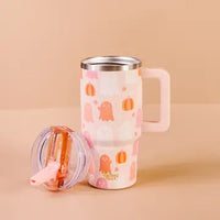 Ghost 20 oz Flip Straw Tumbler