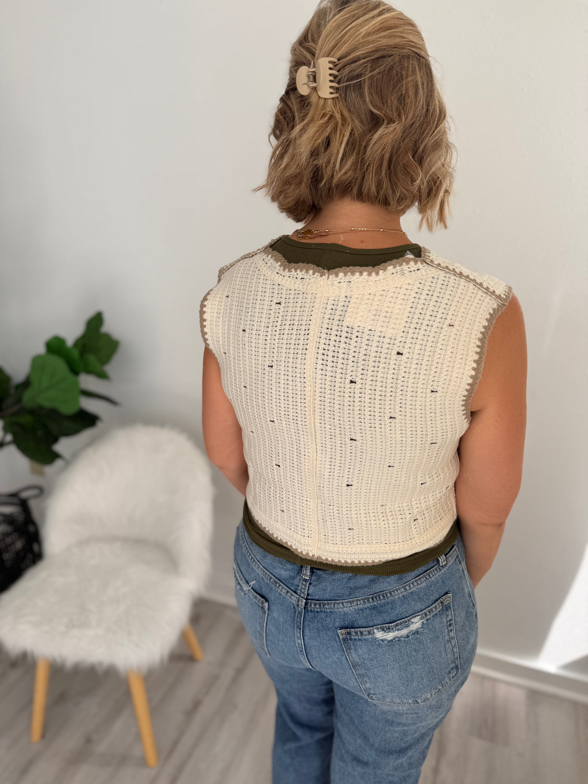 Emery Floral Vest