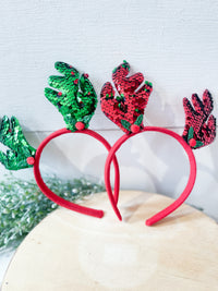 Sequin Reindeer Antlers