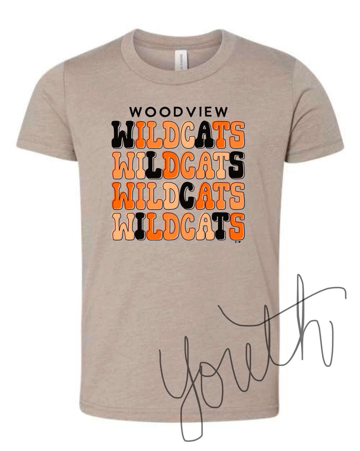 Woodview Wildcats Tee - PREORDER