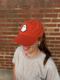Ghost Chenille Patch Baseball Cap