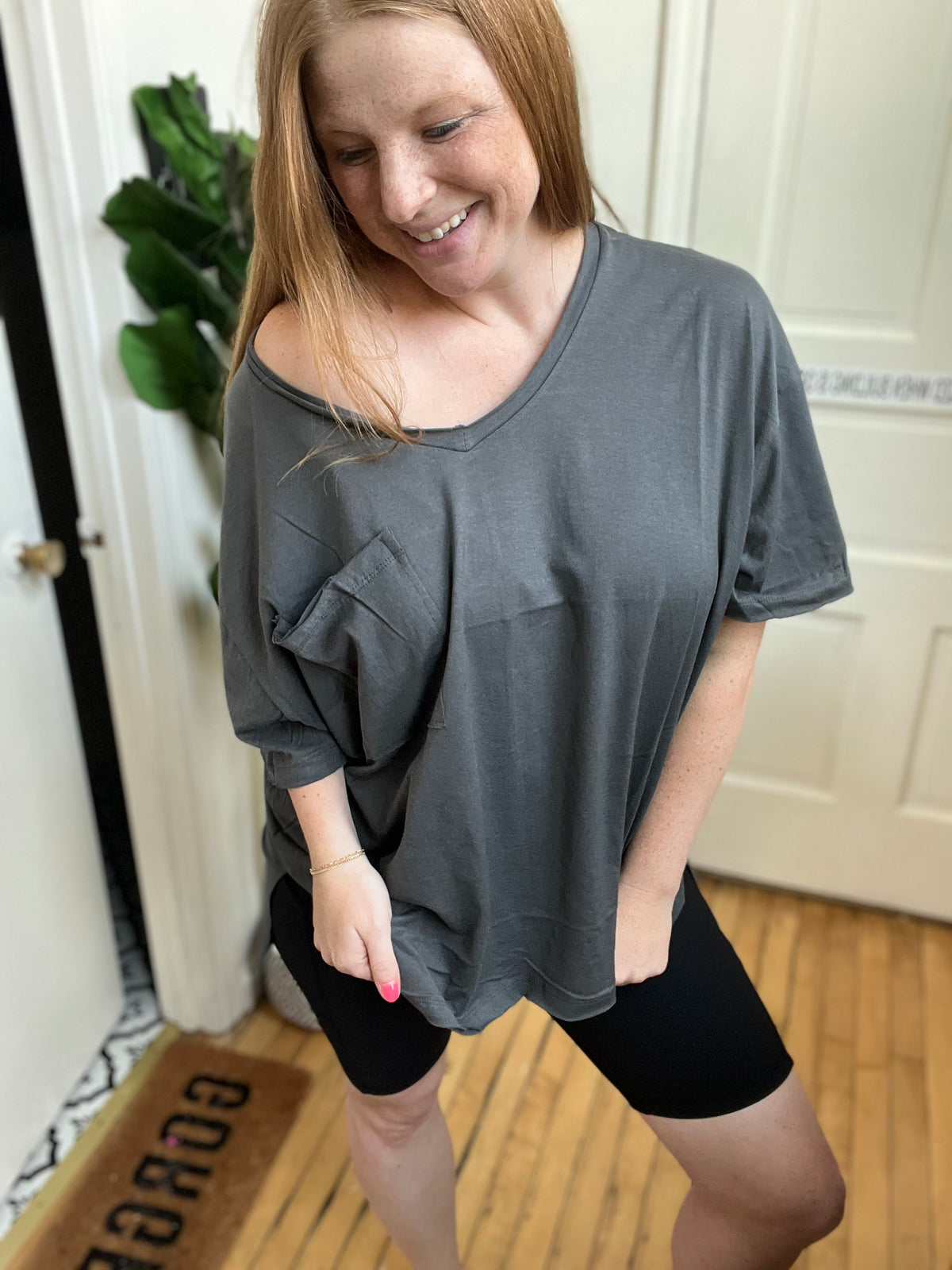 Charcoal Tranquility Tee