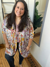 Enchanted Garden Floral Coverup