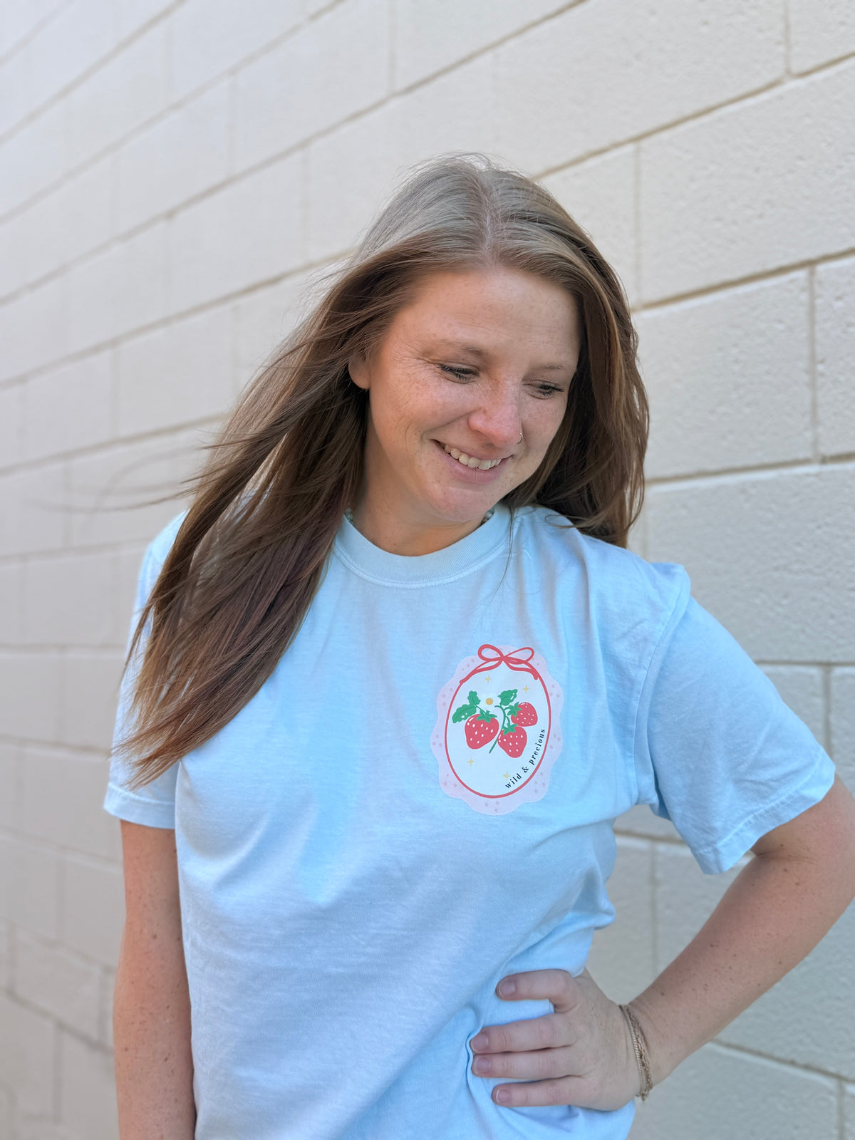 Strawberry Wild & Precious Graphic Tee