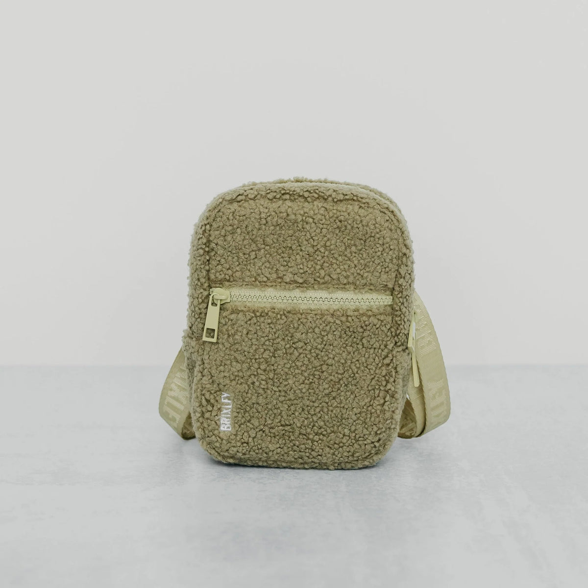 Brixley Bag - Olive Sherpa