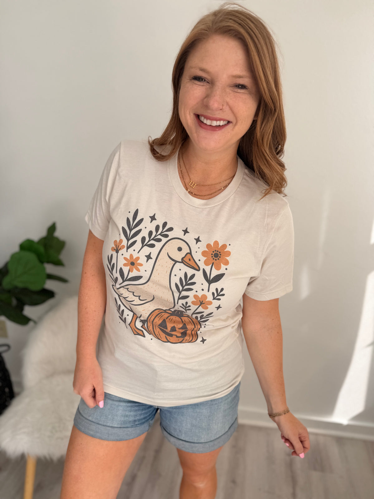 Fall Goose Graphic Tee