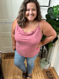 Mauve Drape Tank