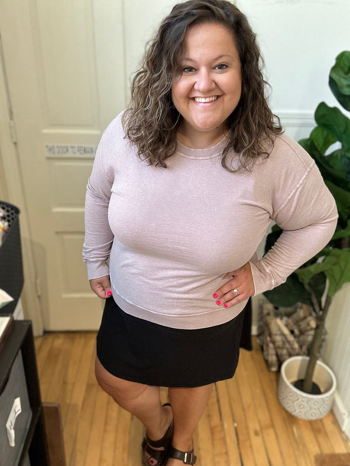 Blushing Rose Pullover
