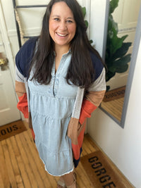 Classic Denim Chic Dress