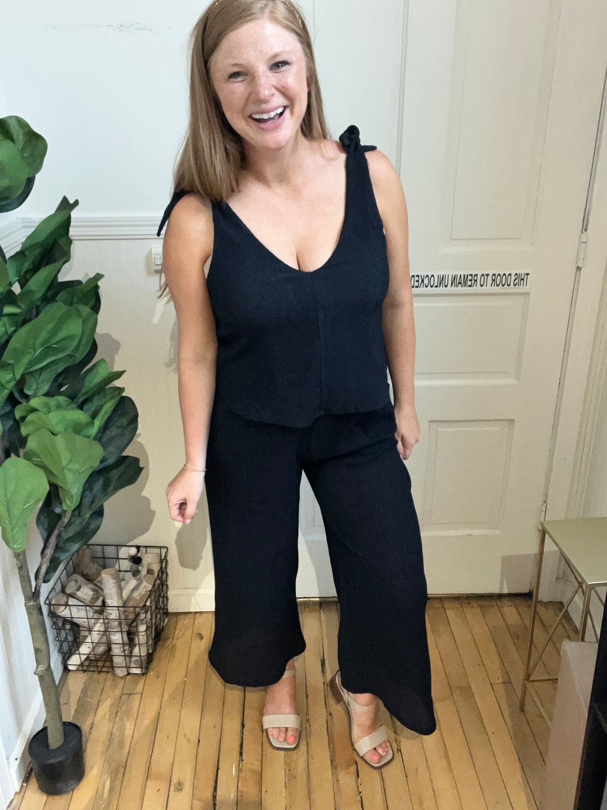 Elegance Navy Jumpsuit