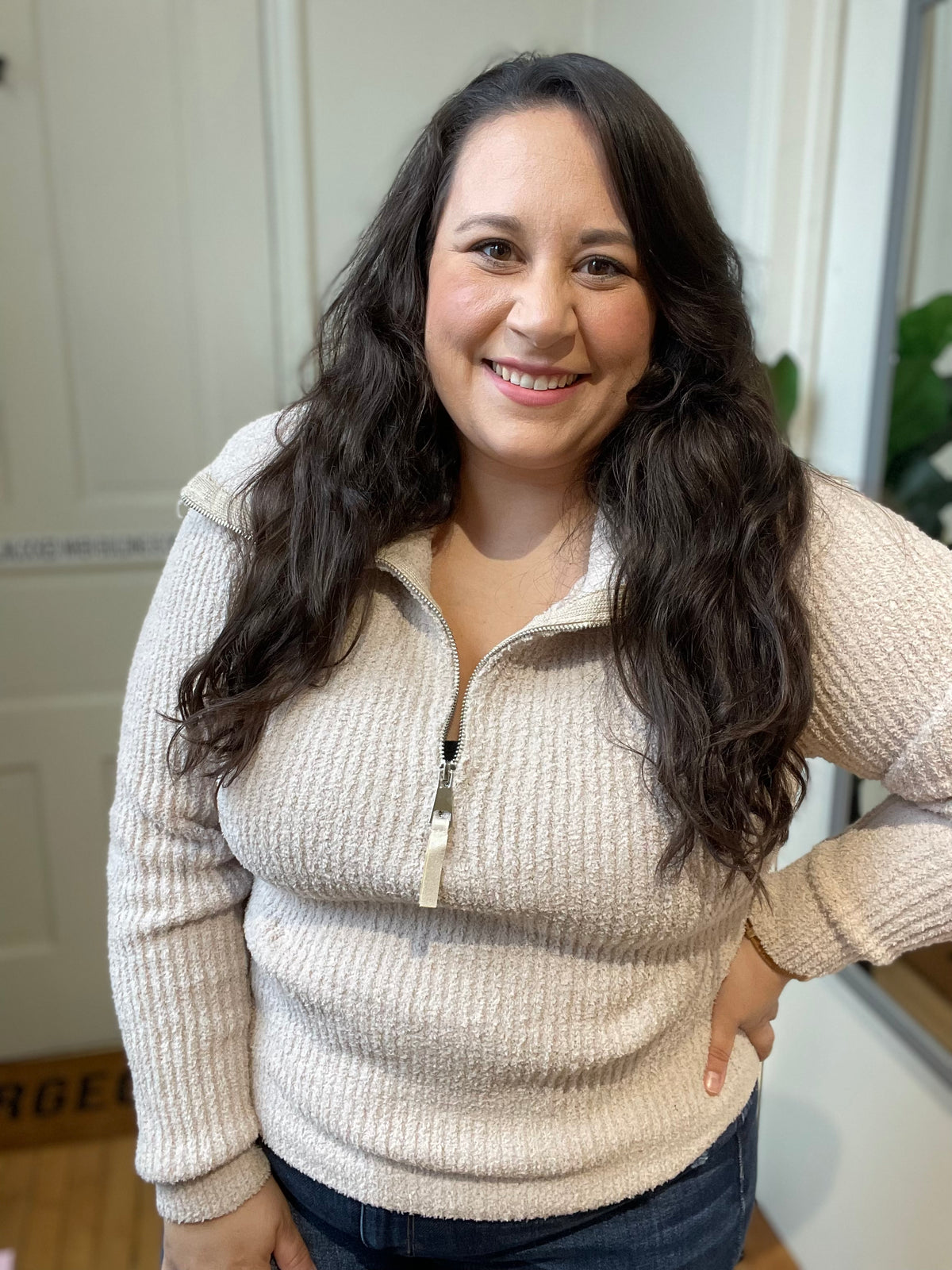 Cozy Quarter Zip Pullover
