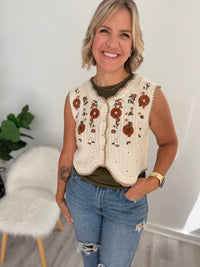 Emery Floral Vest