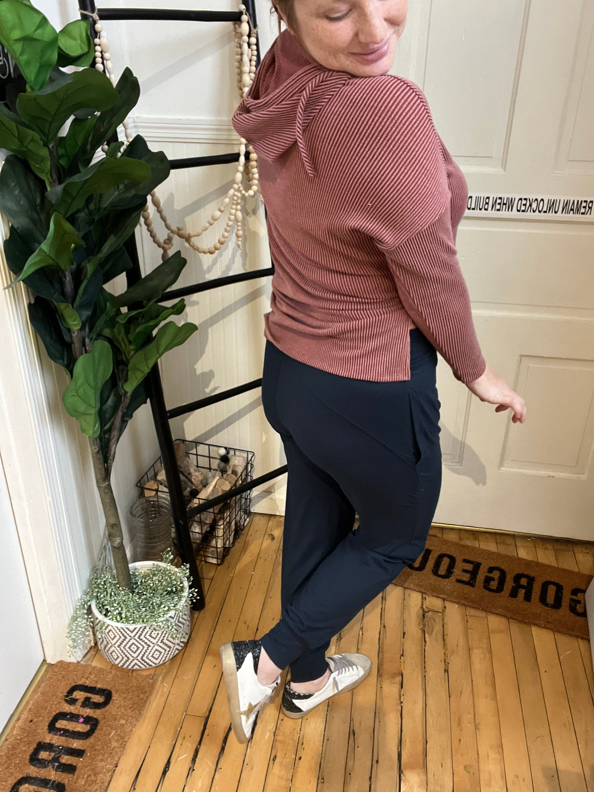 Navy Butter Dreams Joggers