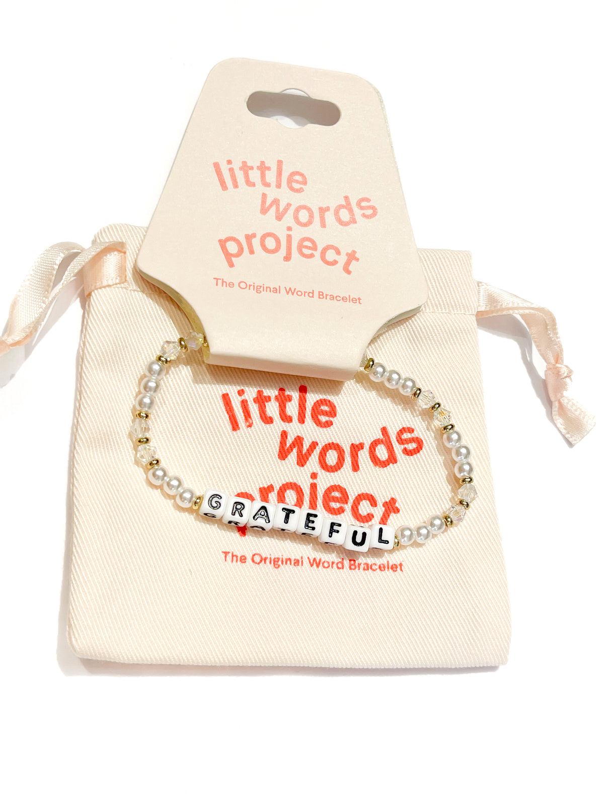 Little Words Project Bracelet - Grateful