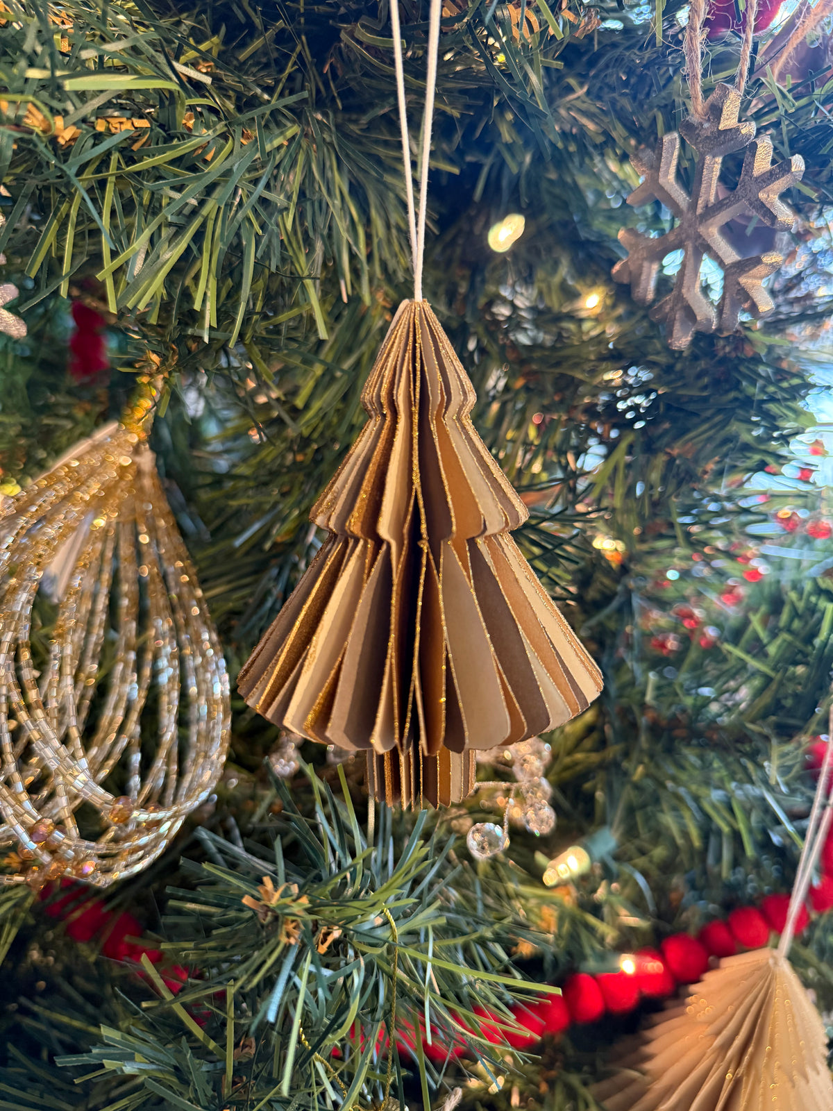 Mini Book Tree Ornament