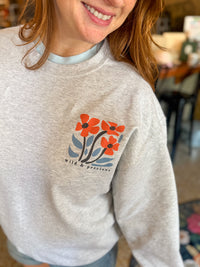 Wild & Precious Floral Crewneck
