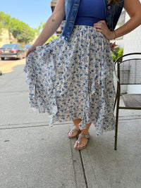 Fields of Blue Skirt