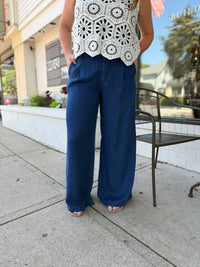 Comfy Denim Wide Leg Pant