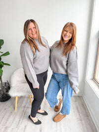 Silver Lining Cozy Knit Sweater