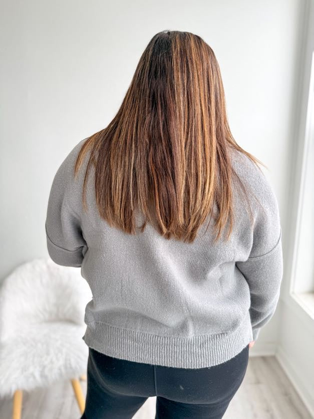 Silver Lining Cozy Knit Sweater