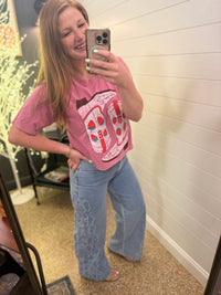 Floral Charm Wide Leg Pant
