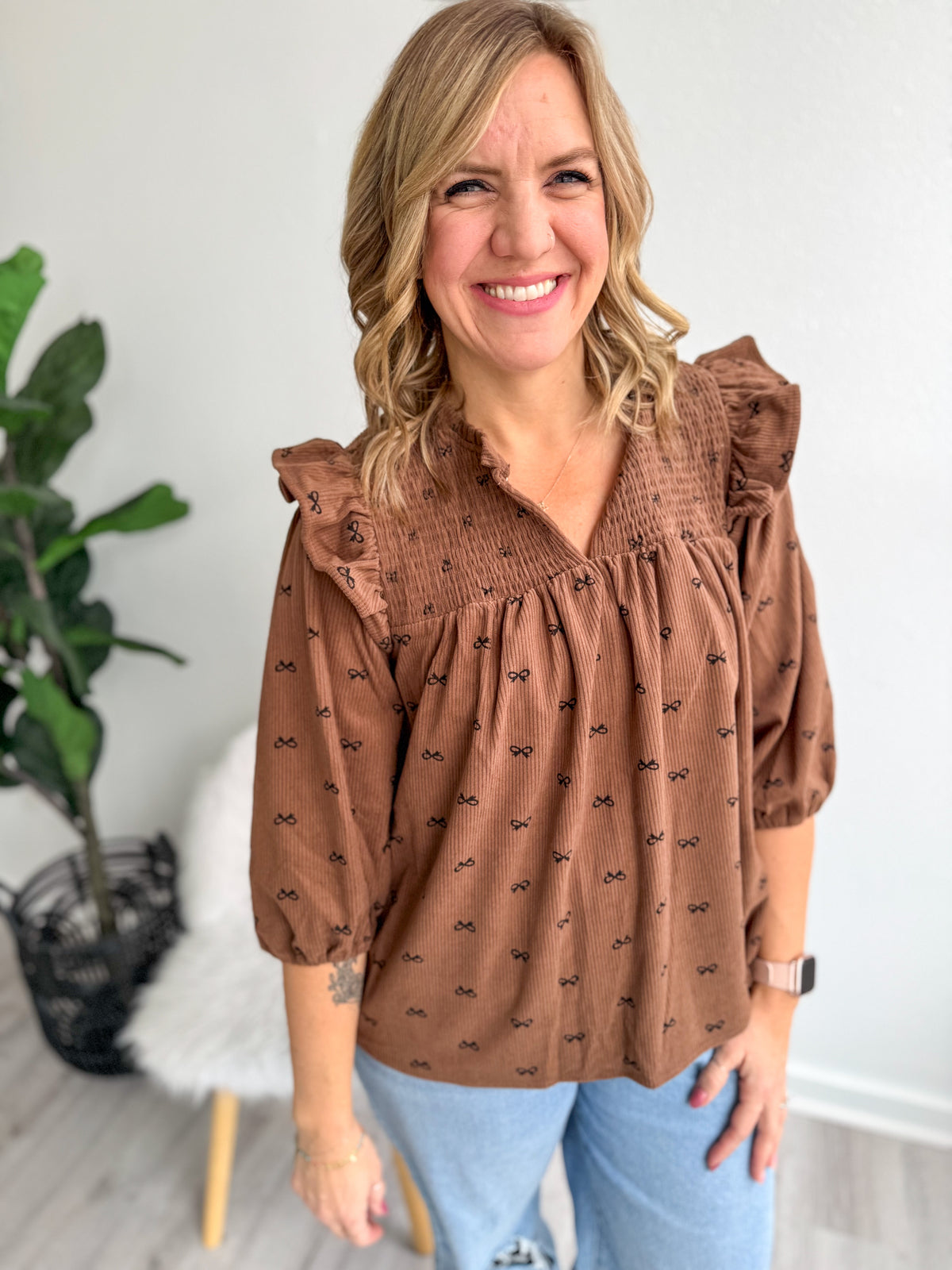 The Carmel Charm Bow Top