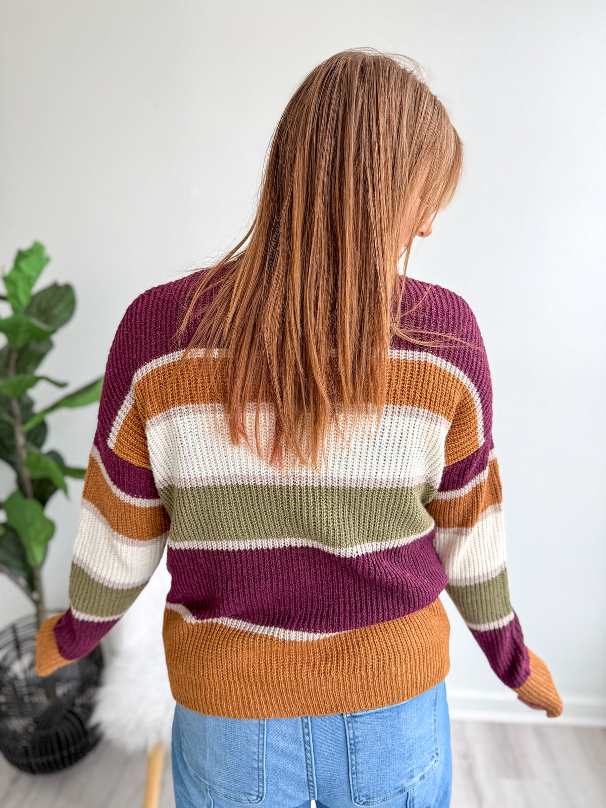 Amber Striped Sweater*