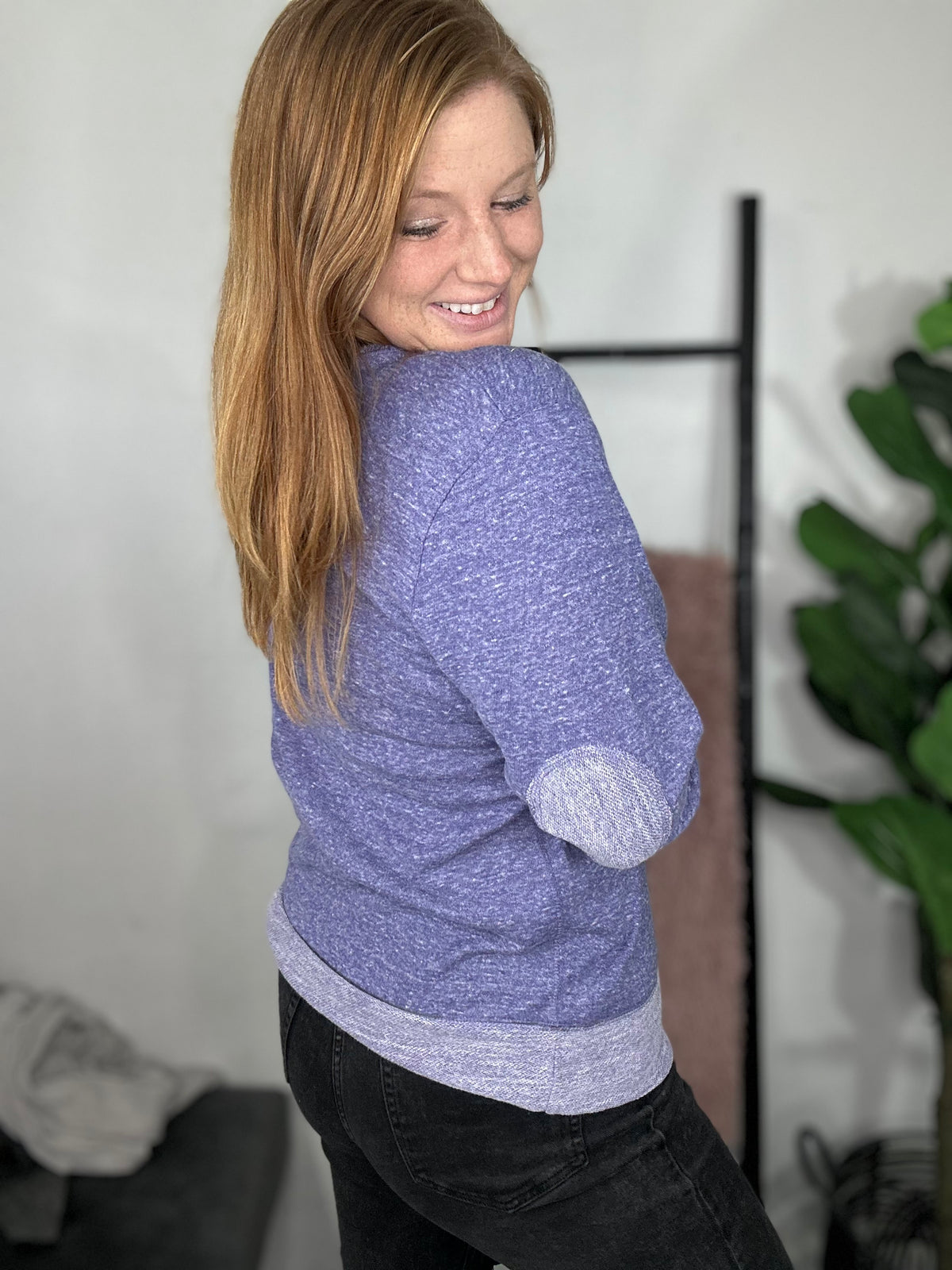 Soft Basic Crewneck - Purple