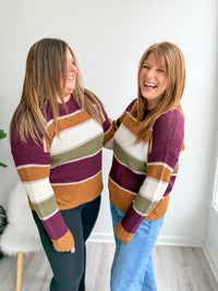 Amber Striped Sweater*