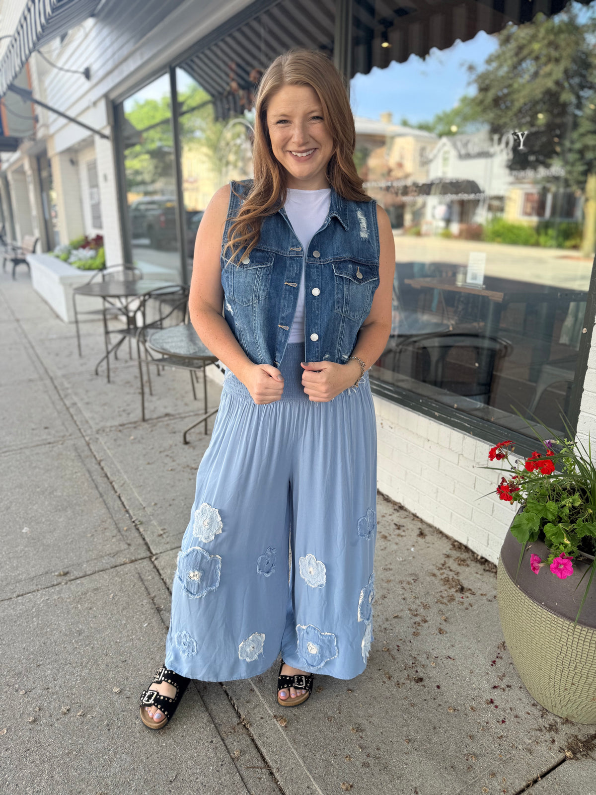 Sadie Smocked Pants