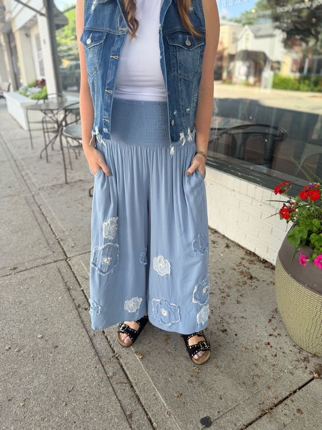 Sadie Smocked Pants