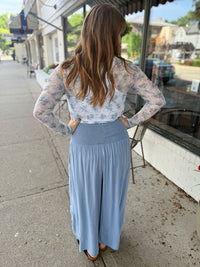Blue Bell Mesh Top
