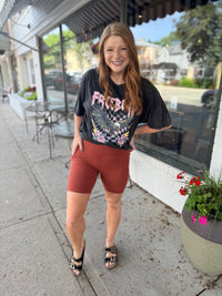 Basic Pocket Biker Short - Terrocota