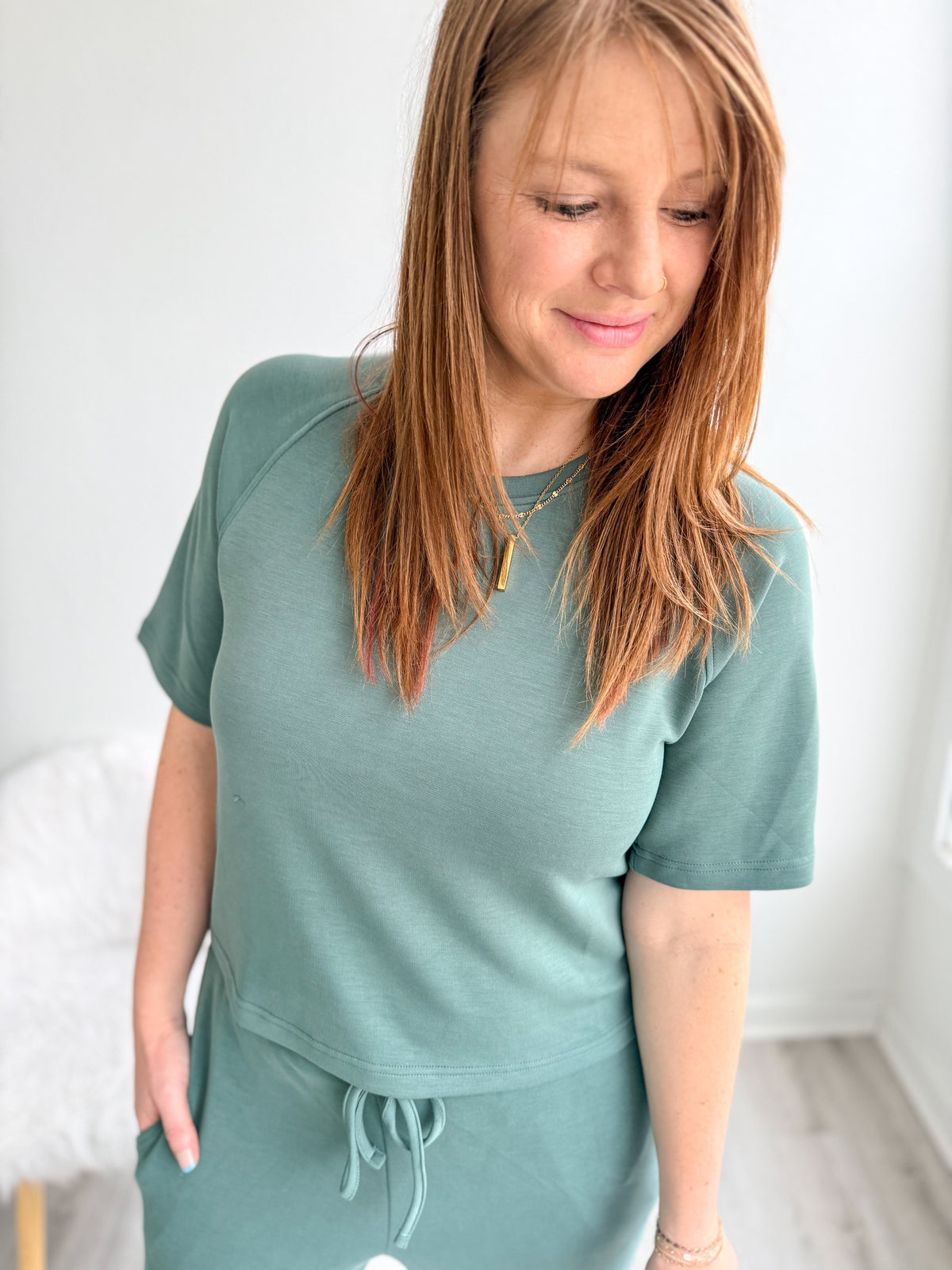 Deep Sage Scuba Lounge Top