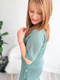 Deep Sage Scuba Lounge Top