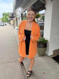 Game Day Orange Cardigan