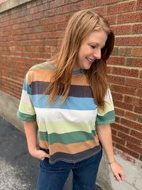Everly Stripe Top