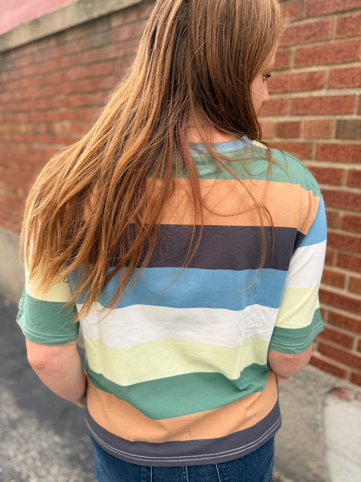 Everly Stripe Top