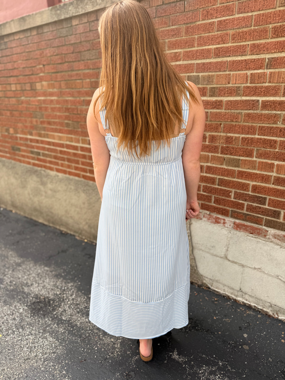 Camden Button Down Midi Dress